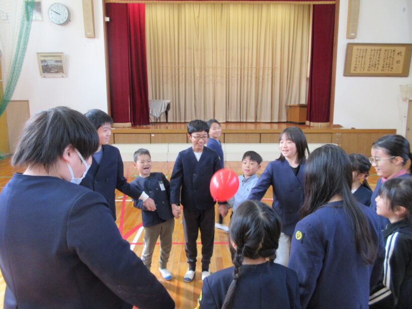 ６年生を送る会