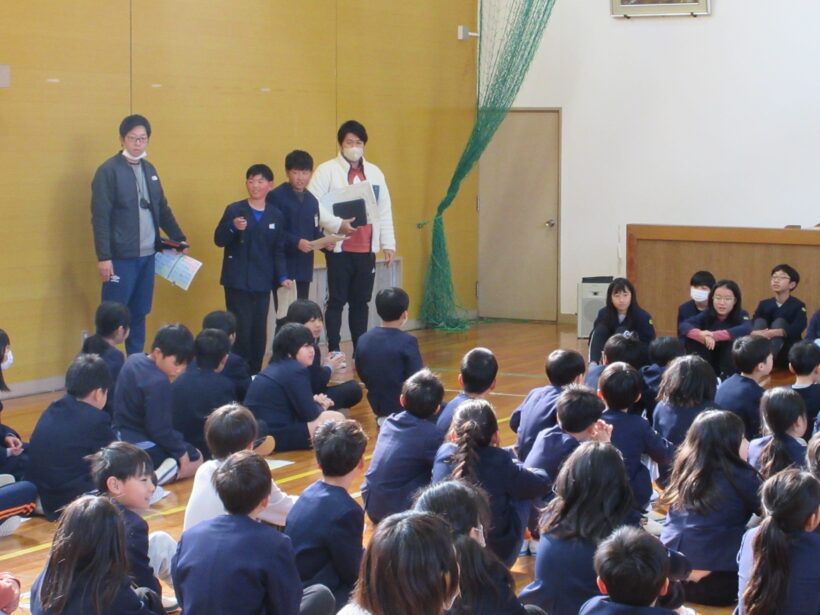 ６年生を送る会