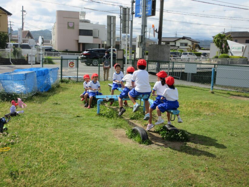 1年生がコミュニティセンターへ