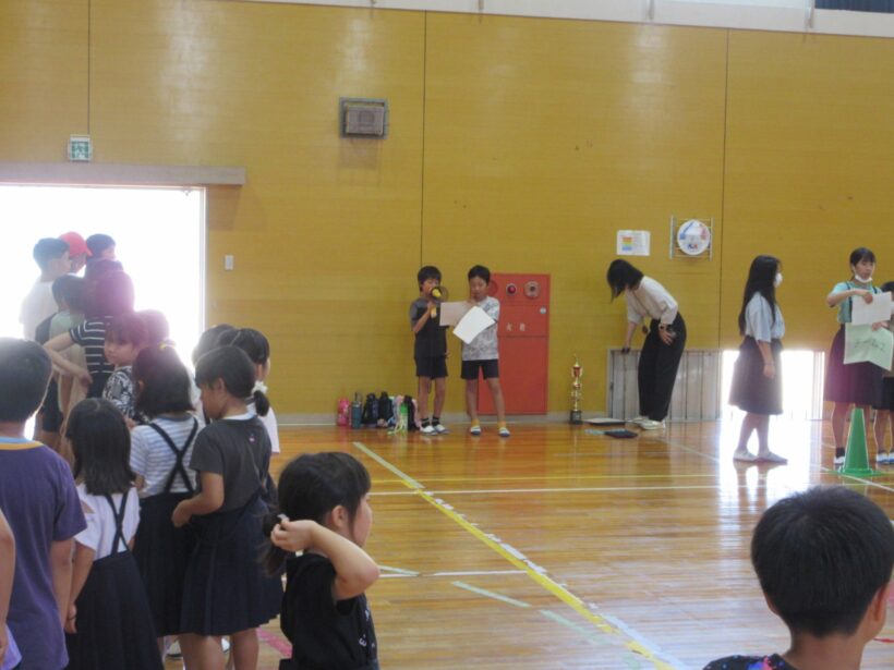 健康委員会のスポーツ大会