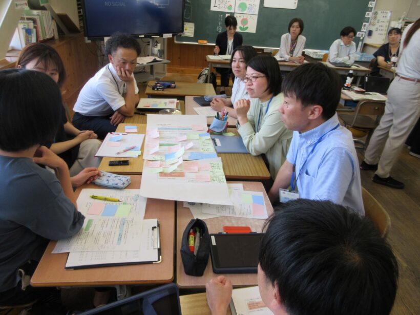 教育委員会の学校訪問