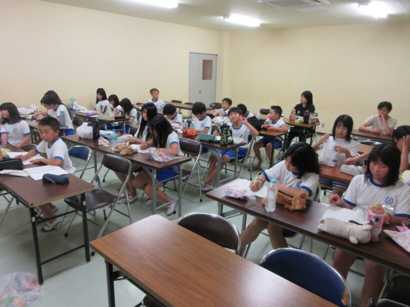 とっても楽しかった宿泊体験学習