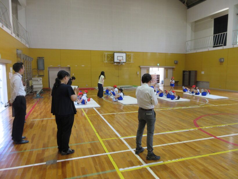 教育委員会の学校訪問