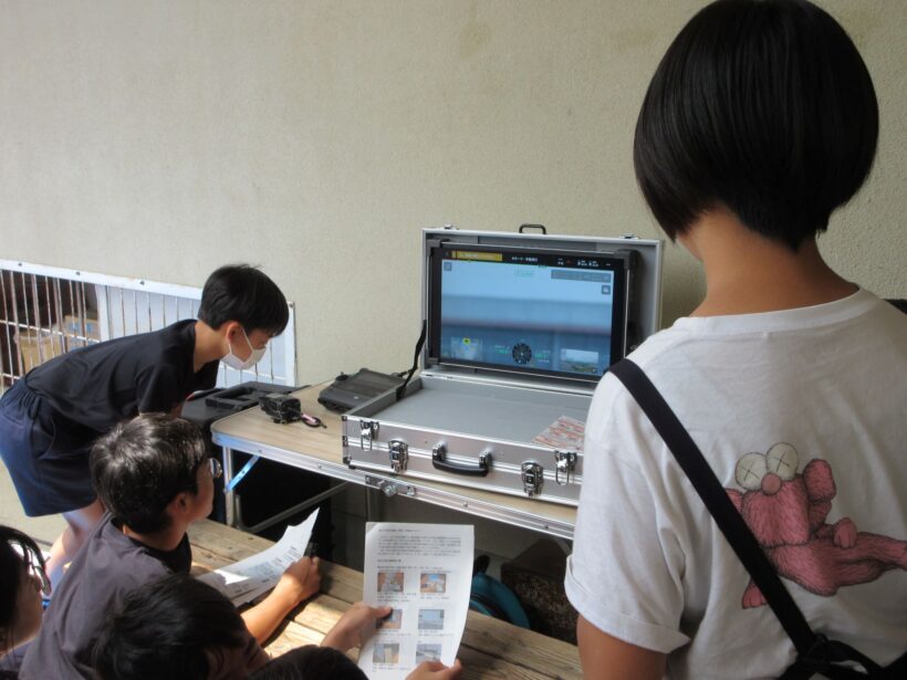 丸栖小学校の防災教室