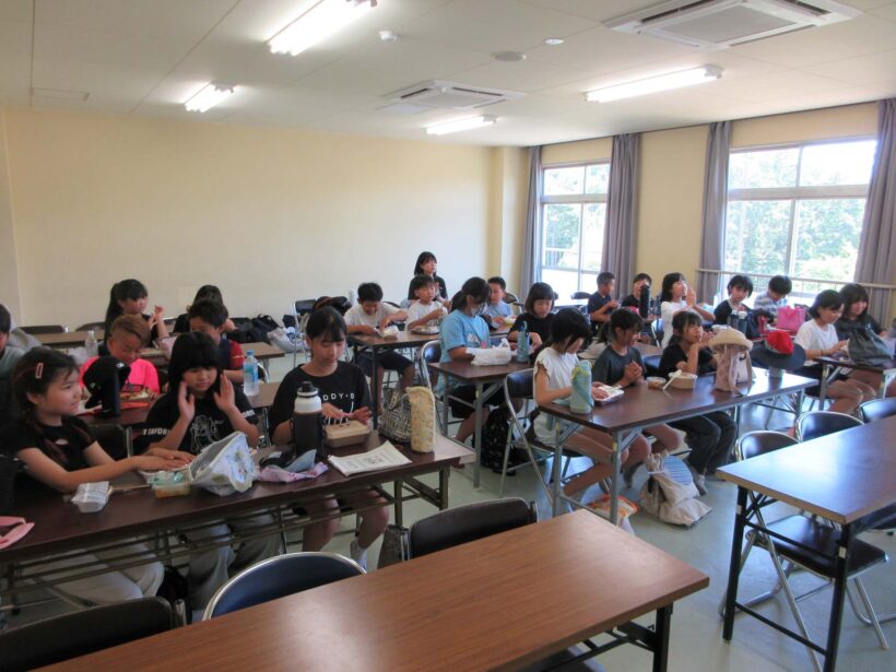 とっても楽しかった宿泊体験学習