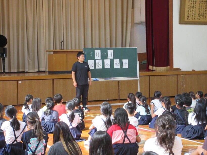 １学期の終業です