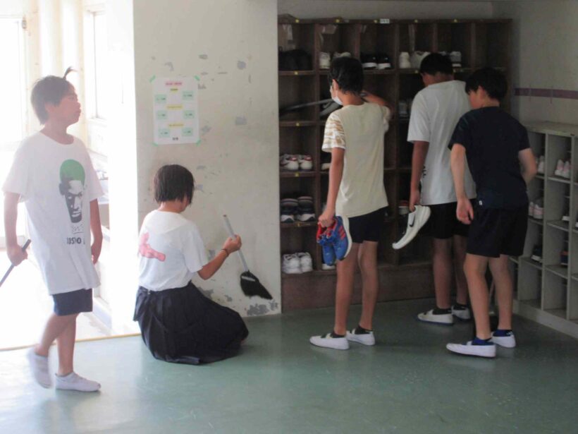 １学期の終業です