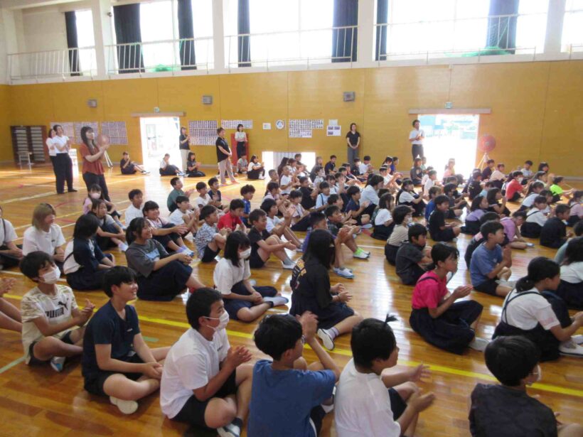 １学期の終業です