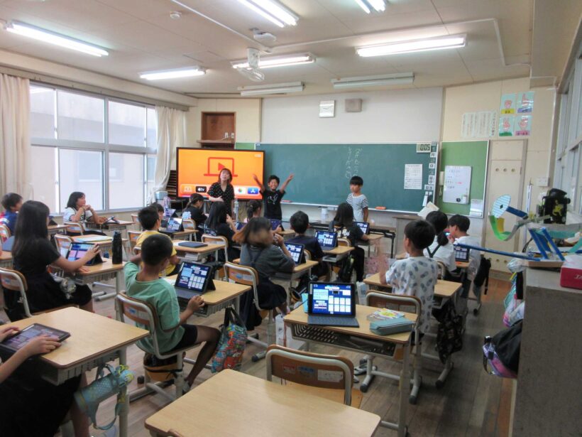 １学期の終業です