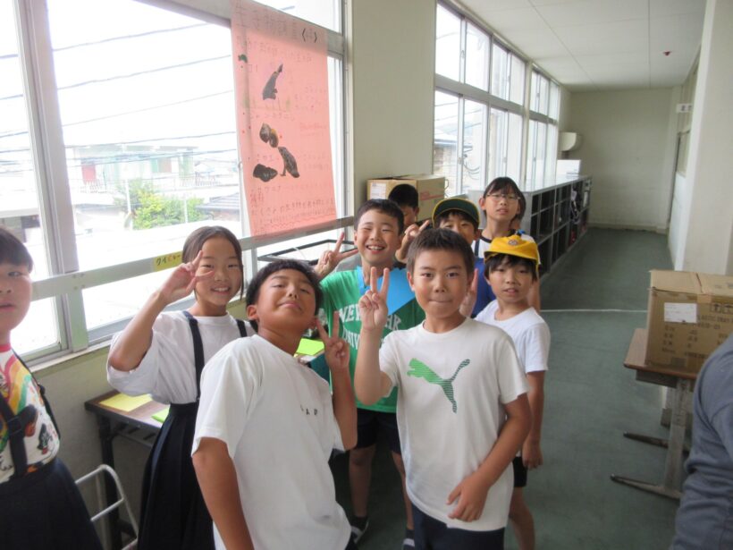 川の生きものを調べよう（４年生）