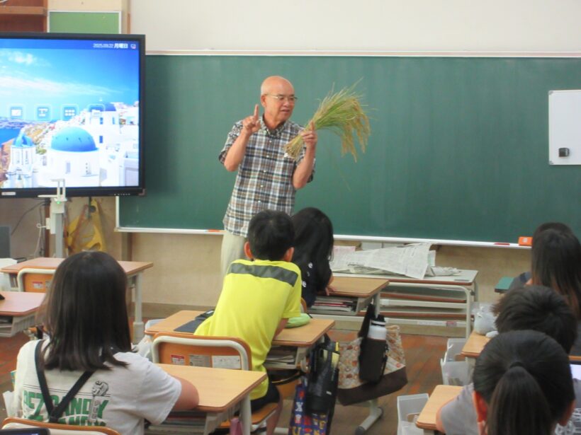 「教えて！」お米の先生（５年生）