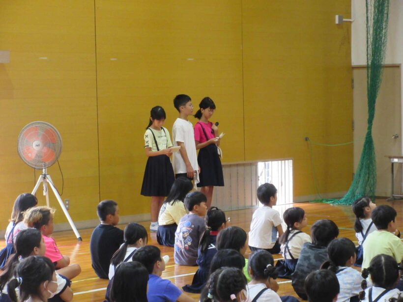 笑顔で元気いっぱいの学校に！