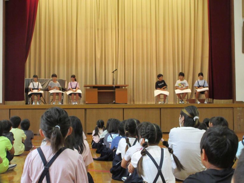 笑顔で元気いっぱいの学校に！