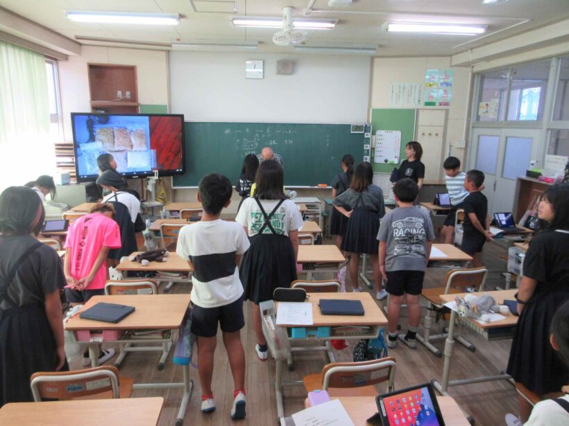 「教えて！」お米の先生（５年生）