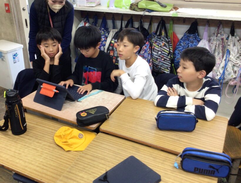 ぼくたちにできること（４年生）