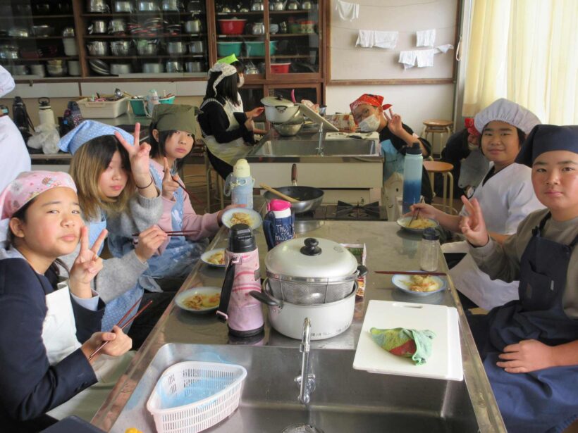 今日の丸栖小学校は・・・