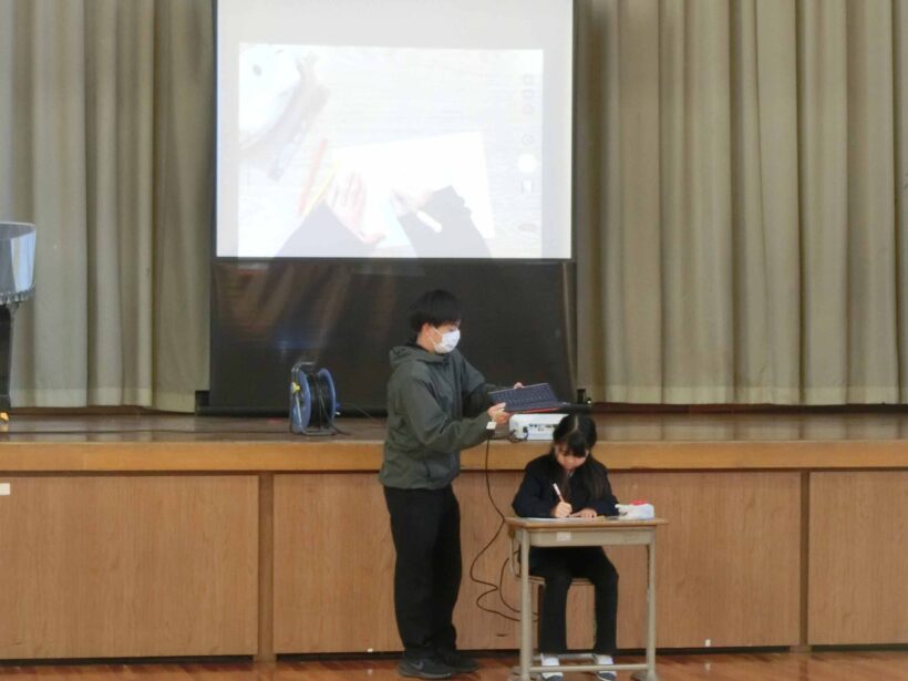 児童会による150周年メモリアル集会