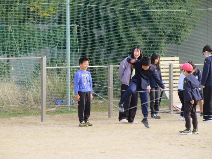 今日の丸栖小学校は・・・