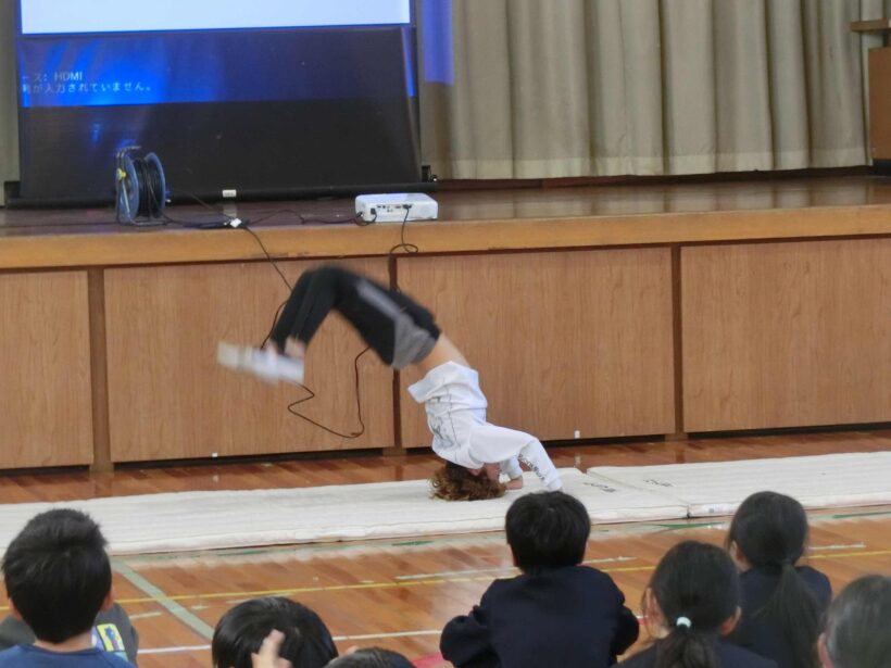 児童会による150周年メモリアル集会