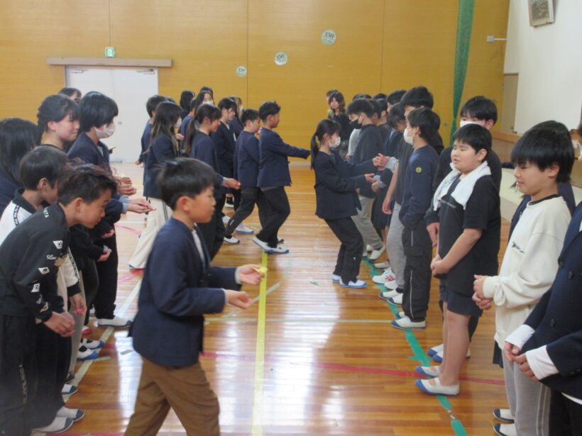 ６年生を送る会