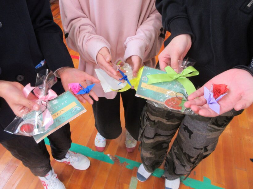 ６年生を送る会