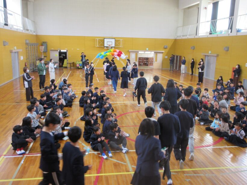 ６年生を送る会