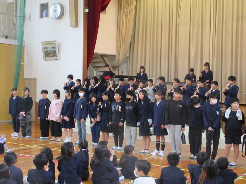 ６年生を送る会