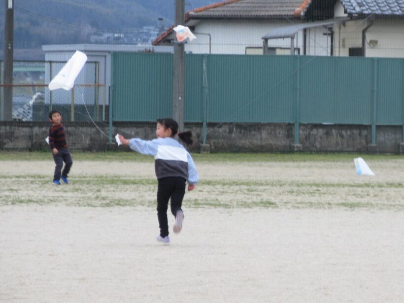 雲まであがれ　天まであがれ（１年生）