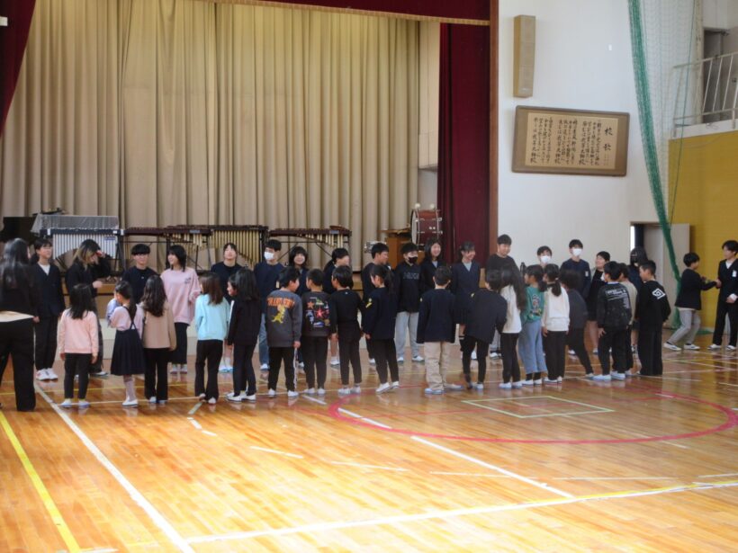 ６年生を送る会