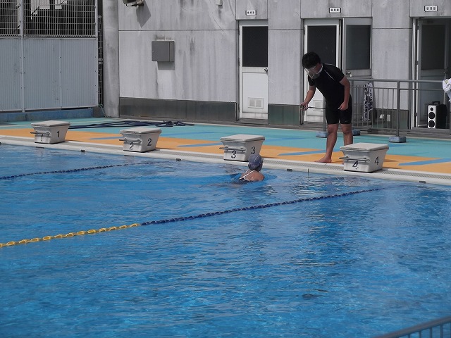 ６年　校内水泳大会