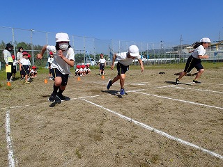 朝の体育集会２