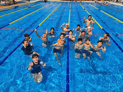 ６年　紀の川市小学校水泳大会（粉河・那賀ブロック）に出場