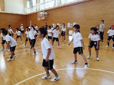 １・２・３年 運動会練習１