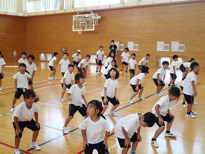 １・２・３年 運動会練習１