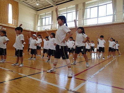 １・２・３年 運動会練習２