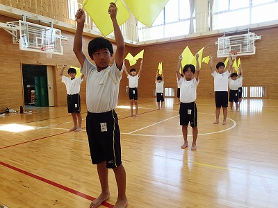 ４・５・６年 運動会練習２