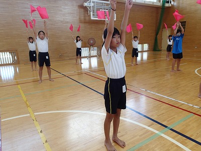 ４・５・６年 運動会練習２