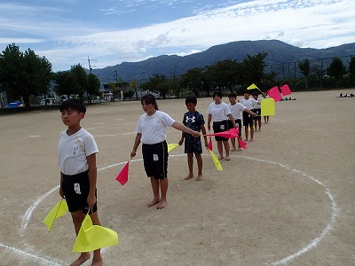 ４・５・６年 運動会練習 ３