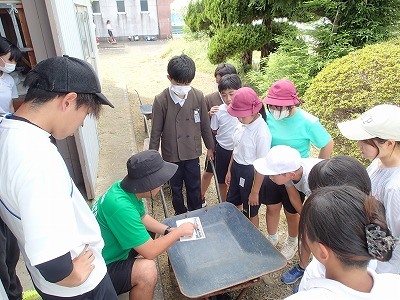 運動会準備