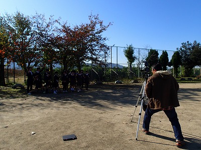 ６年 卒業アルバム用写真撮影