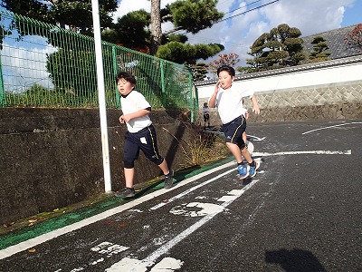 校内マラソン大会