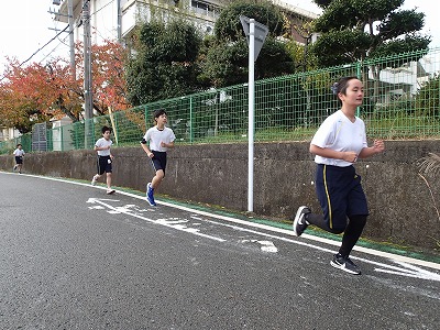 校内マラソン大会