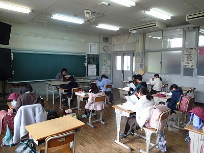 ２学期終業式・表彰式・校外児童会