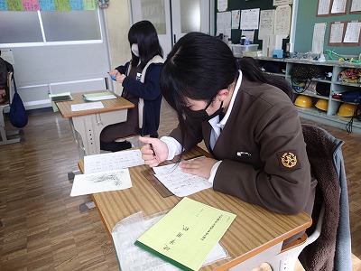 書初競書会