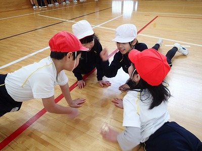 ２年 力だめし運動