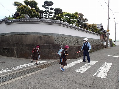 交通安全指導