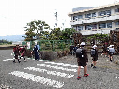 交通安全指導