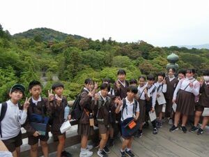 ６年 修学旅行１日目