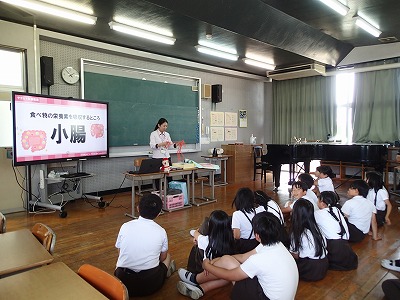 ヤクルトの出前授業
