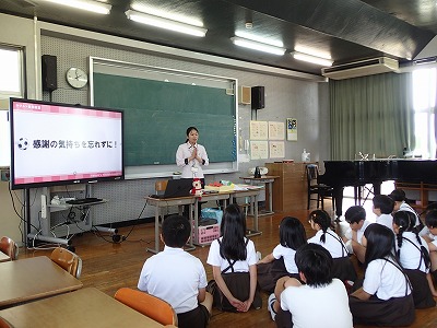 ヤクルトの出前授業